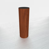 CYLINDRICAL - Cherry Heartwood Base + Black Top - 11.5x11.5