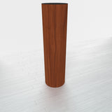 CYLINDRICAL - Cherry Heartwood Base + Black Top - 11.5x11.5