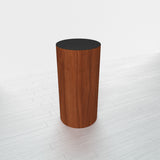 CYLINDRICAL - Cherry Heartwood Base + Black Top - 15x15
