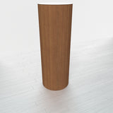 CYLINDRICAL - Cognac Maple Base + White Top - 15x15