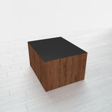 RECTANGLE - Thermo Walnut Base + Black Top - 16x20