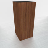 RECTANGLE - Thermo Walnut Base + Black Top - 18x18