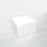 RECTANGLE - White Base + White Top - 18x18