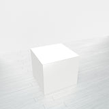 RECTANGLE - White Base + White Top - 20x20