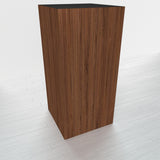 RECTANGLE - Thermo Walnut Base + Black Top - 20x20