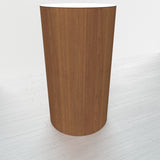 CYLINDRICAL - Cognac Maple Base + White Top - 23x23